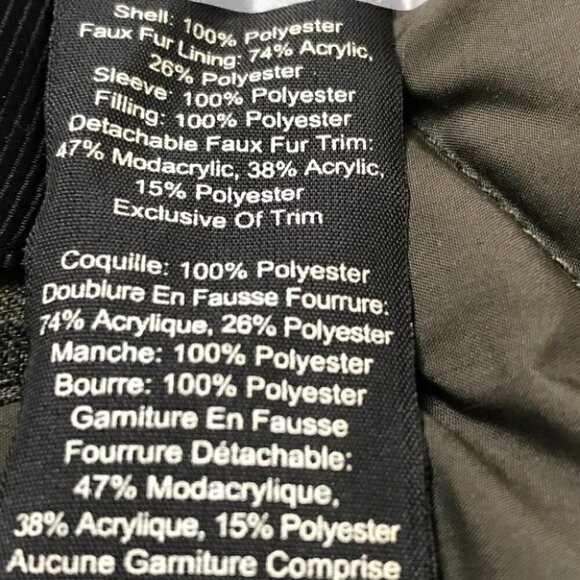 Tna Verbier Green  Winter Coat Size XS - Picture 9 of 9